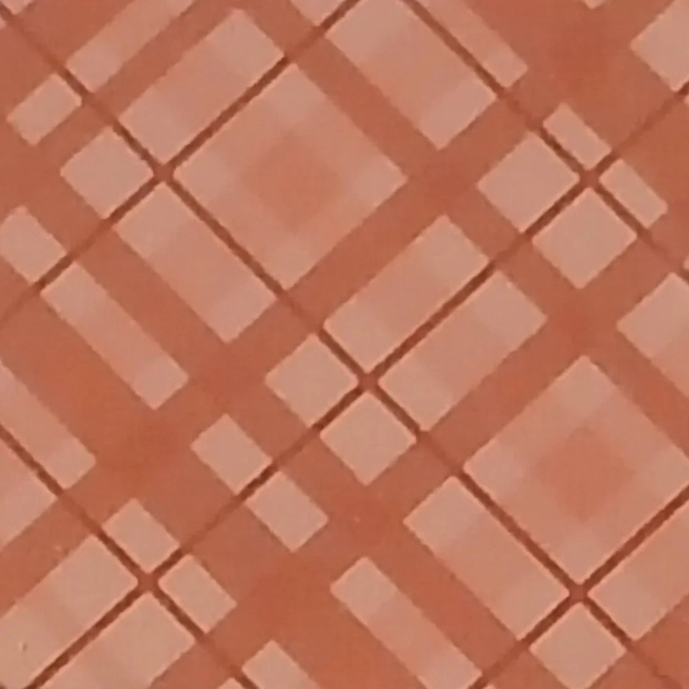 American Crafts Core Basics - Orange Plaid 12x12 Paper (12pack)